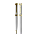 Heavy metal pen luxury gold ballpoint pen engrave logo for business gift